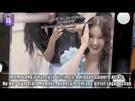 momoland nancy leak|MOMOLANDs Nancy Is Victim To A Hidden Camera Attack By。